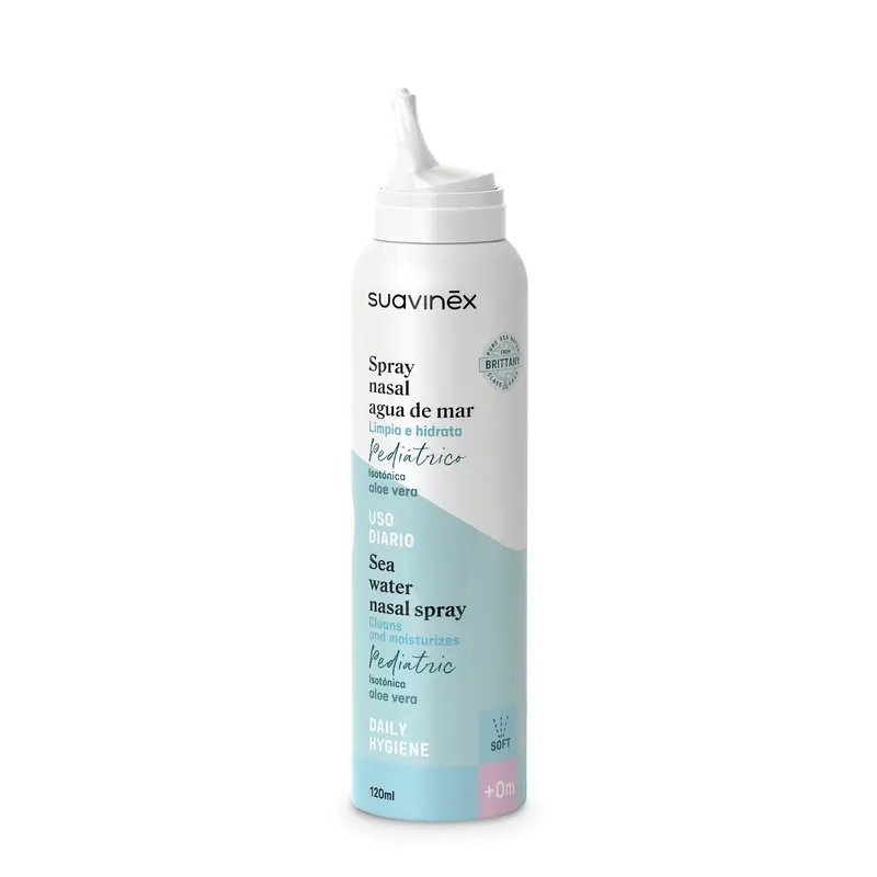 Suavinex Baby Spray nasal isotonique, hygiène quotidienne, 120 ml - Image 2