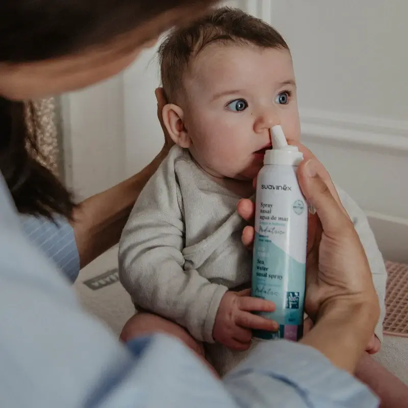 Suavinex Baby Spray nasal isotonique, hygiène quotidienne, 120 ml - Image 4