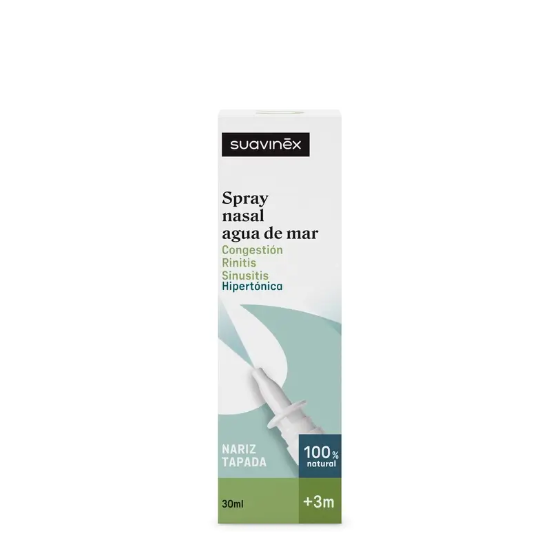 Suavinex Spray Décongestionnant Nasal Pour Bébés +3 Mois, 30 ml - Image 2