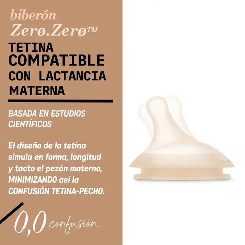 Suavinex 2 packs de tétines zéro zéro à débit moyen (M), +3 mois, profondes - Image 8