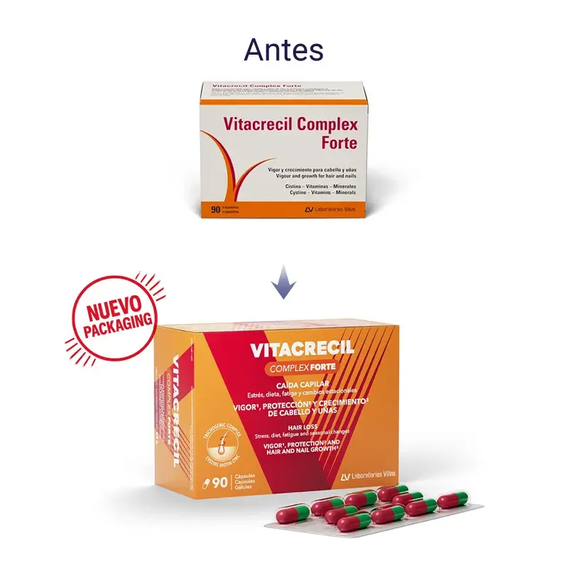 Vitacrecil Complex Forte, Pack 3 x 90 gélules - Image 2