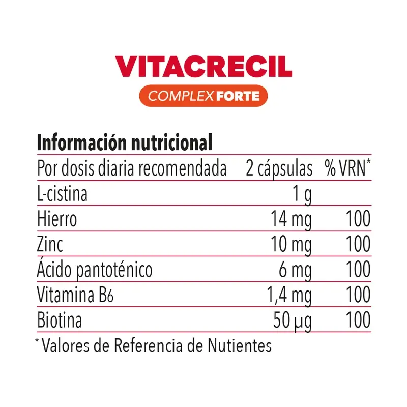 Vitacrecil Complex Forte, Pack 3 x 90 gélules - Image 6