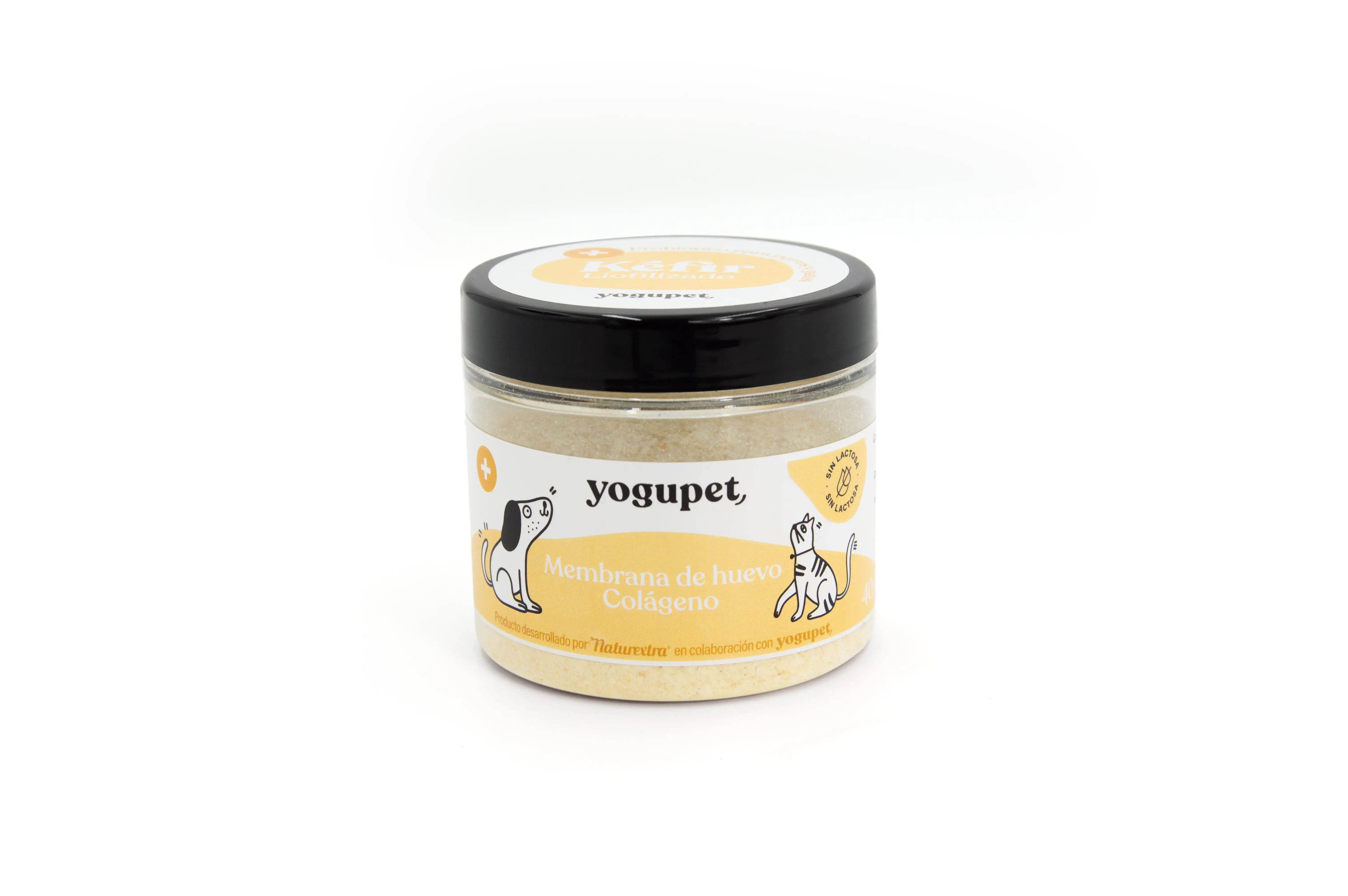 Yogupet Kefir Oeuf lyophilisé & Collagène 40Ml